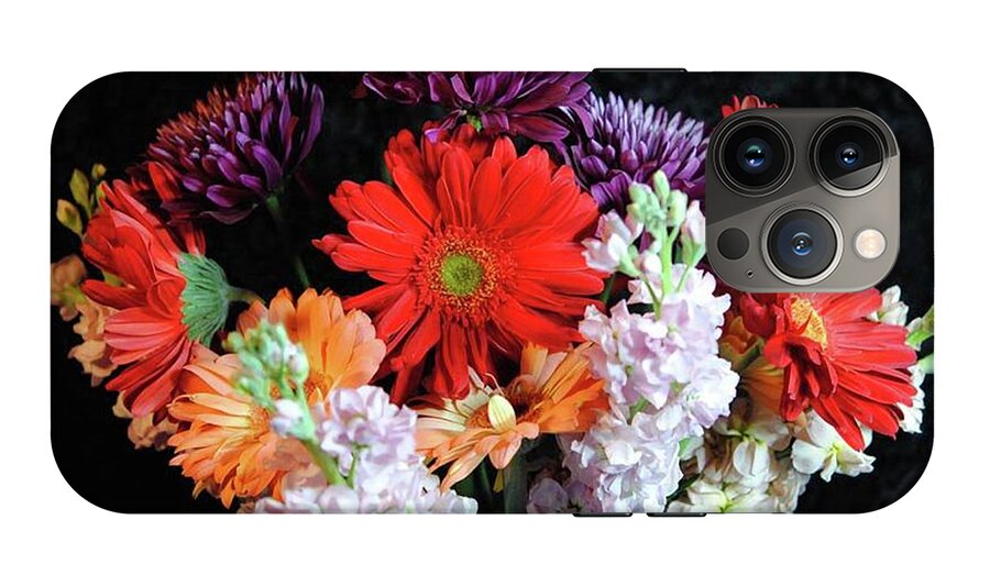Red Daisy Bouquet - Phone Case