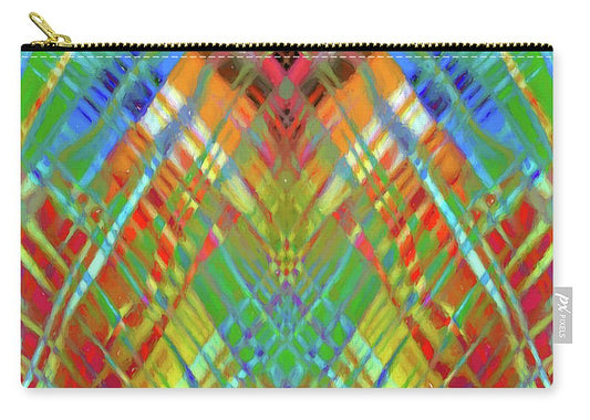 Red Green Freestyle Plaid - Carry-All Pouch