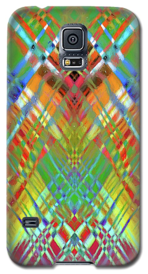 Red Green Freestyle Plaid - Phone Case