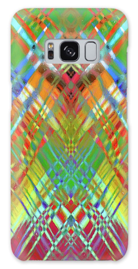 Red Green Freestyle Plaid - Phone Case