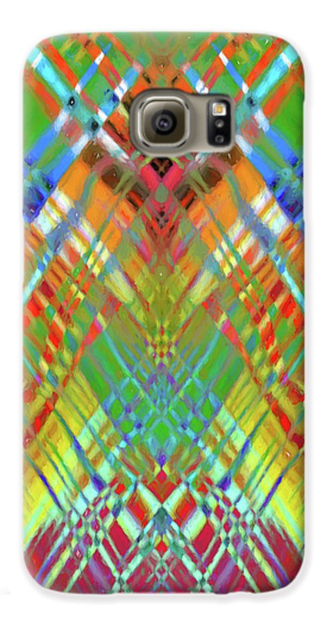 Red Green Freestyle Plaid - Phone Case