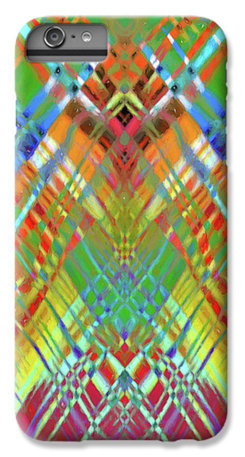 Red Green Freestyle Plaid - Phone Case