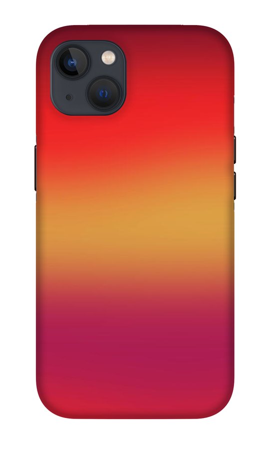 Red Morning Gradient - Phone Case