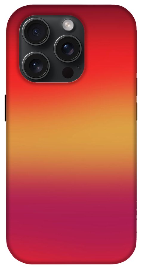 Red Morning Gradient - Phone Case