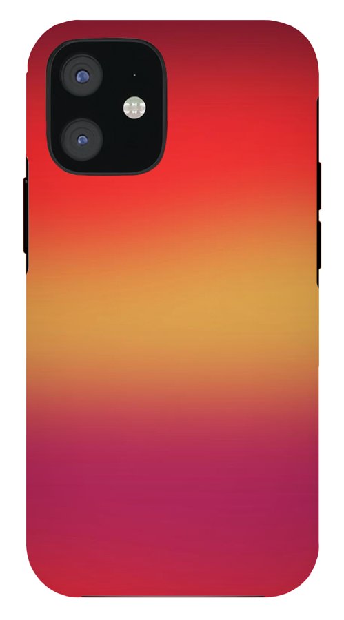 Red Morning Gradient - Phone Case