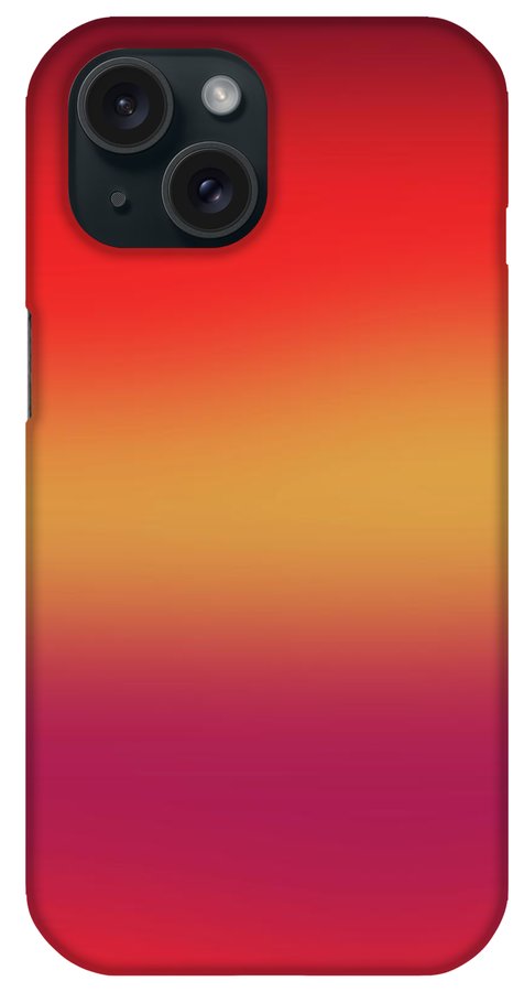 Red Morning Gradient - Phone Case