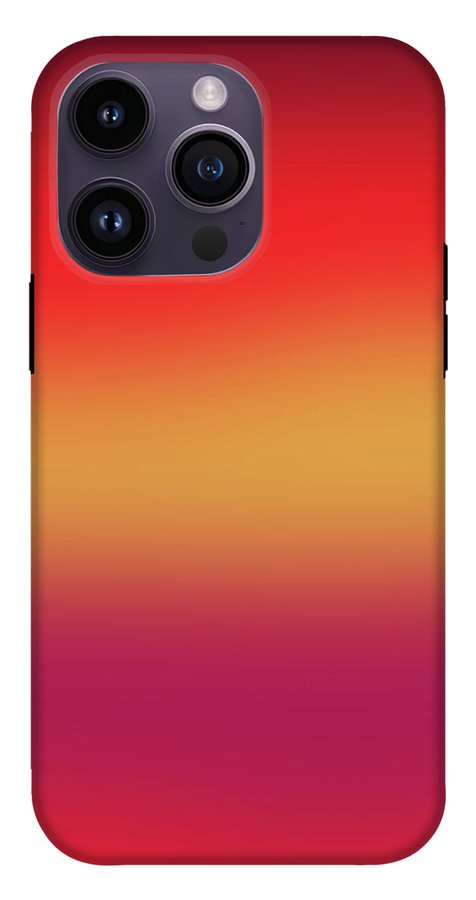Red Morning Gradient - Phone Case