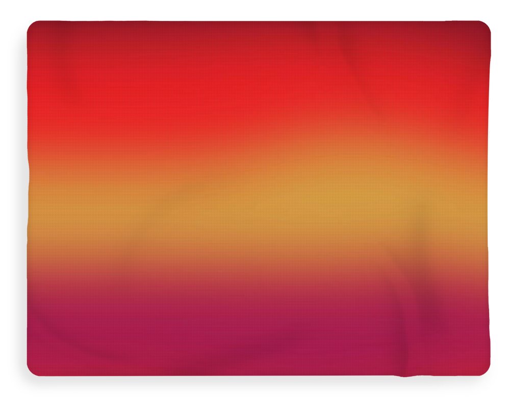 Red Morning Gradient - Blanket