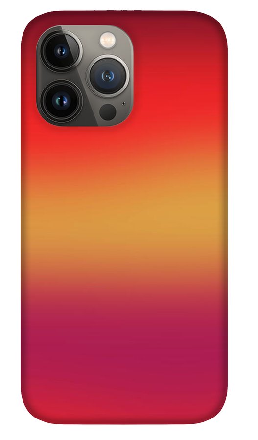 Red Morning Gradient - Phone Case
