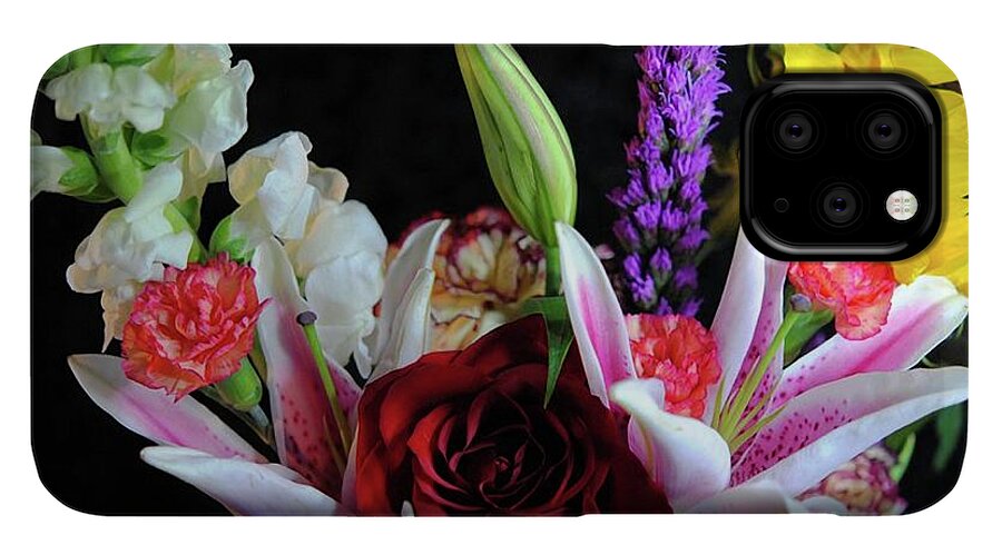Red Rose Mixed Bouquet - Phone Case