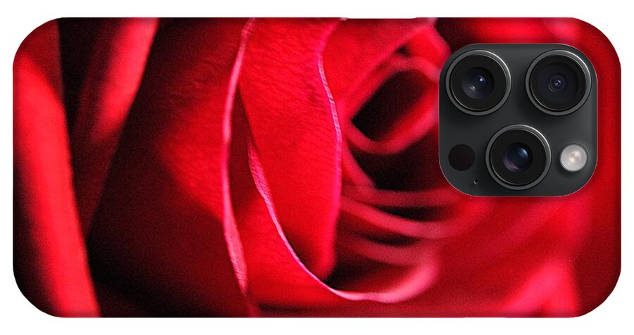 Red Rose Profile - Phone Case