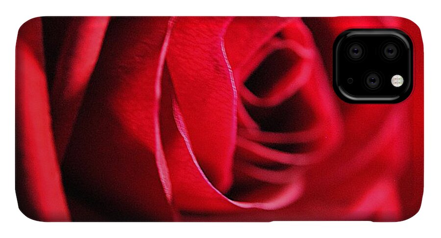 Red Rose Profile - Phone Case