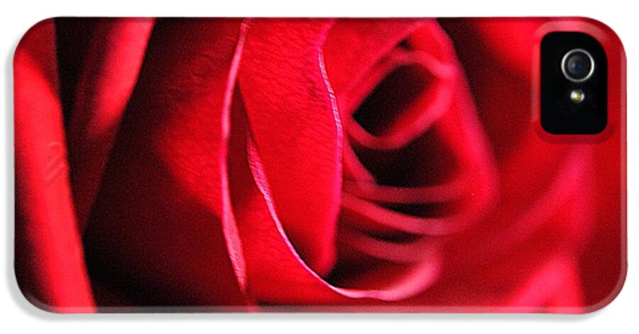 Red Rose Profile - Phone Case