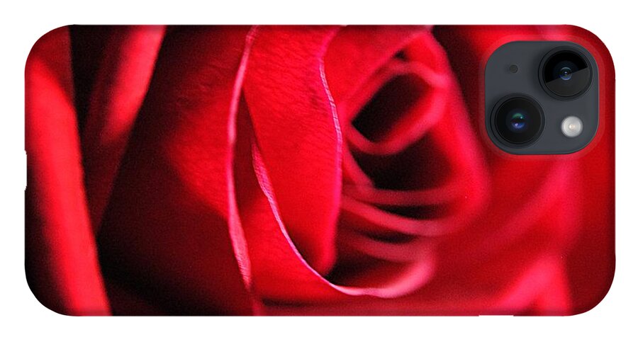 Red Rose Profile - Phone Case
