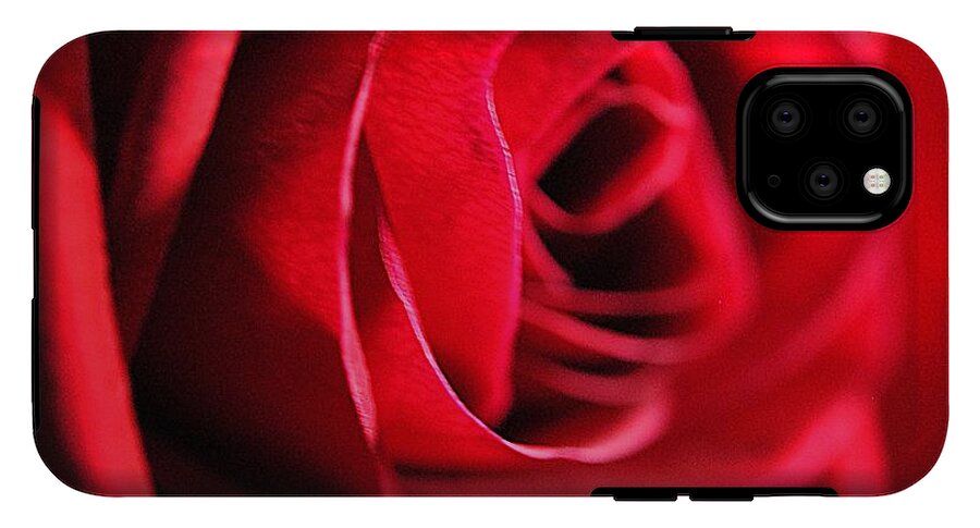 Red Rose Profile - Phone Case