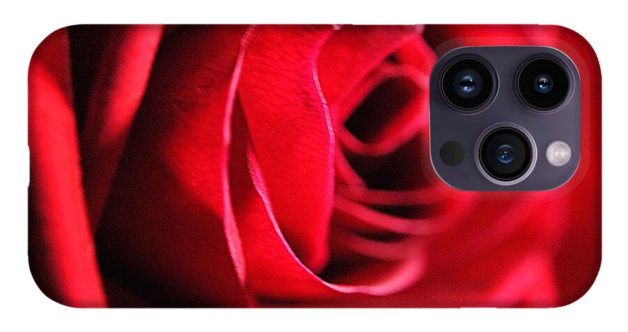 Red Rose Profile - Phone Case