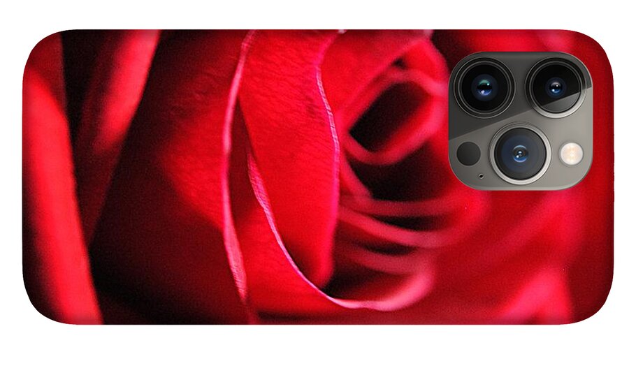 Red Rose Profile - Phone Case