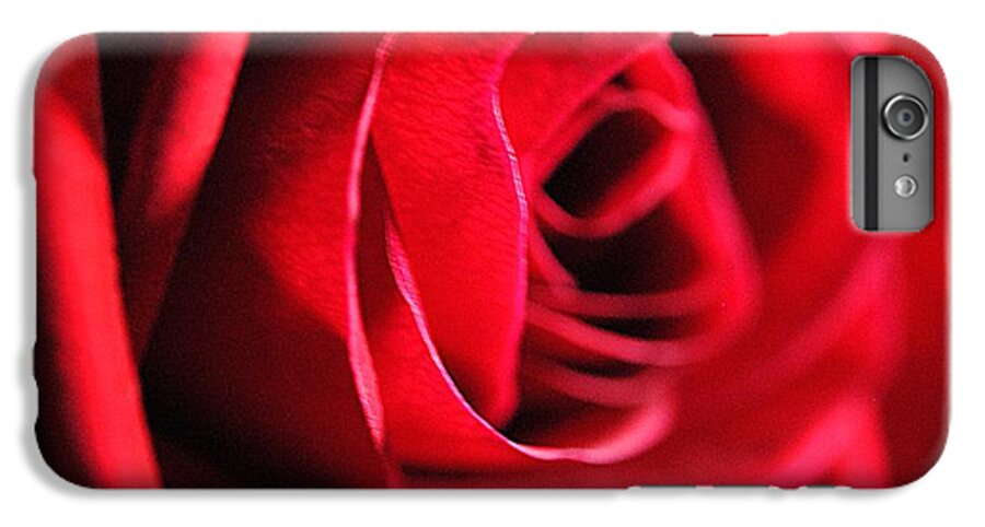 Red Rose Profile - Phone Case