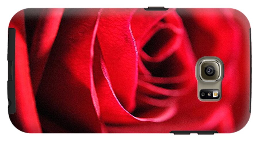 Red Rose Profile - Phone Case