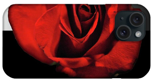 Red Rose Reflection - Phone Case