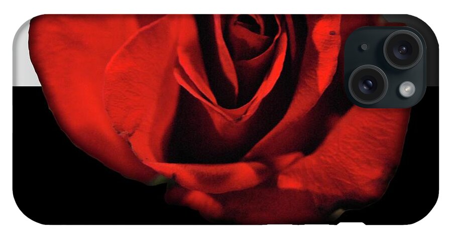 Red Rose Reflection - Phone Case