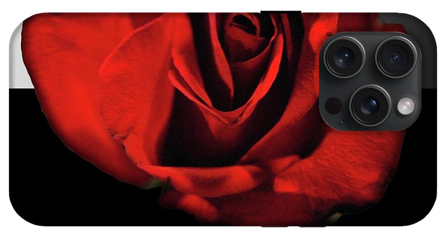 Red Rose Reflection - Phone Case