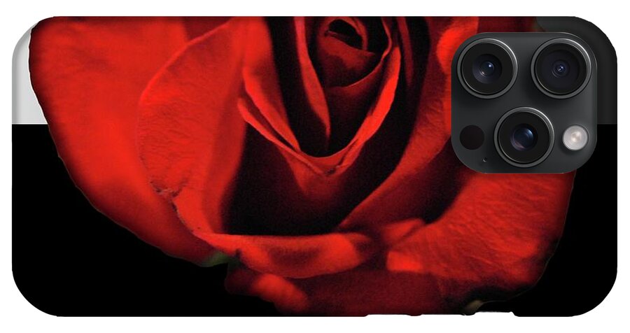 Red Rose Reflection - Phone Case