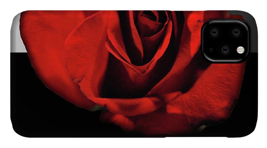 Red Rose Reflection - Phone Case