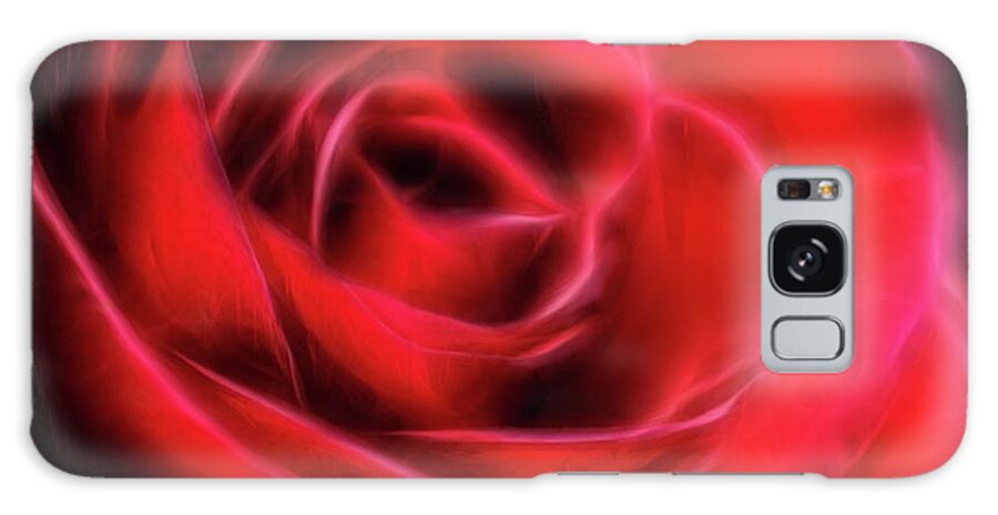Red Rose Stylized - Phone Case