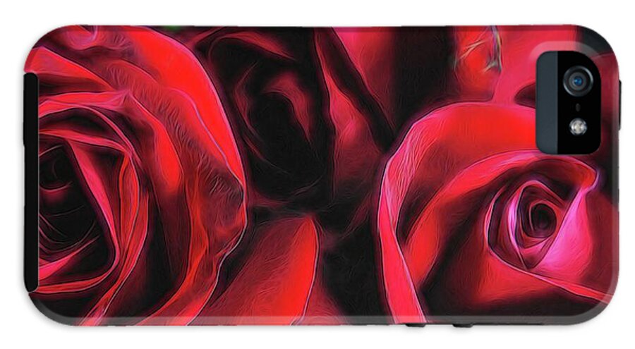 Red Roses Group - Phone Case