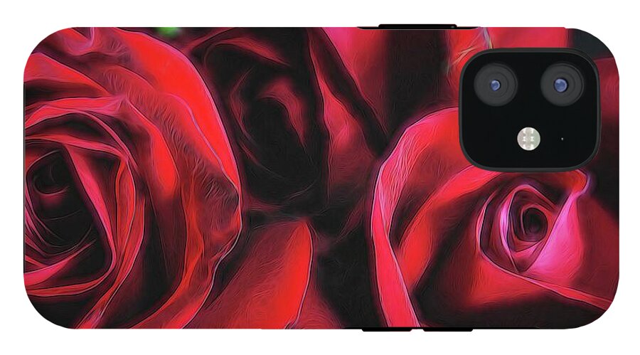 Red Roses Group - Phone Case
