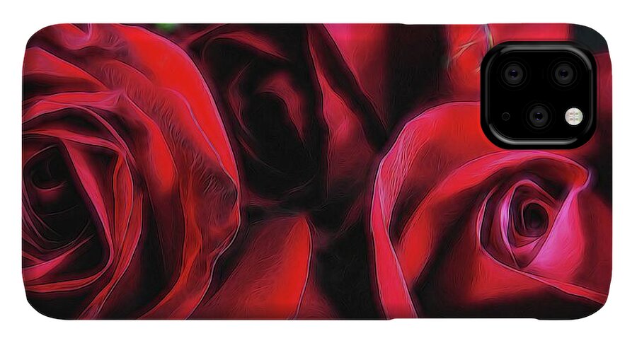 Red Roses Group - Phone Case