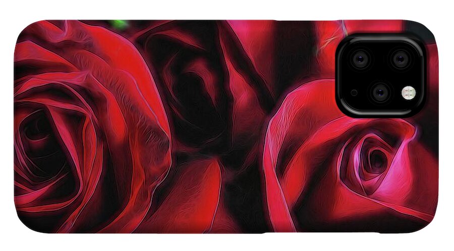 Red Roses Group - Phone Case