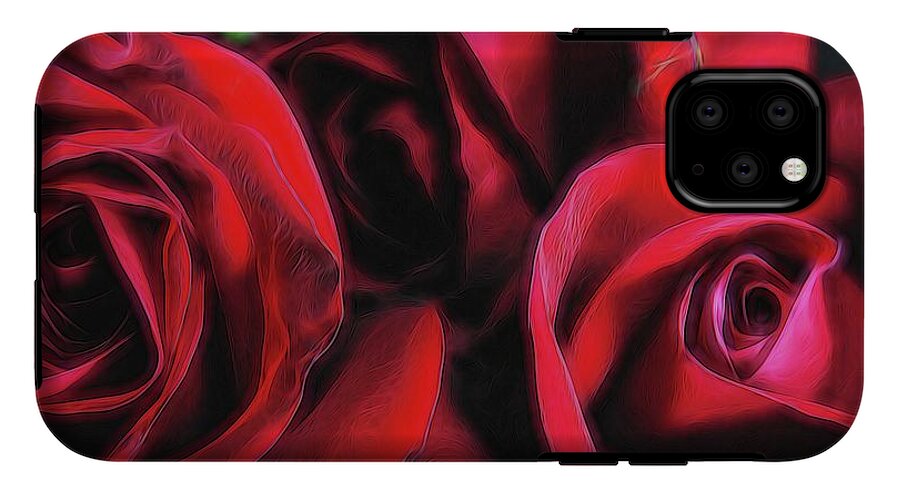 Red Roses Group - Phone Case