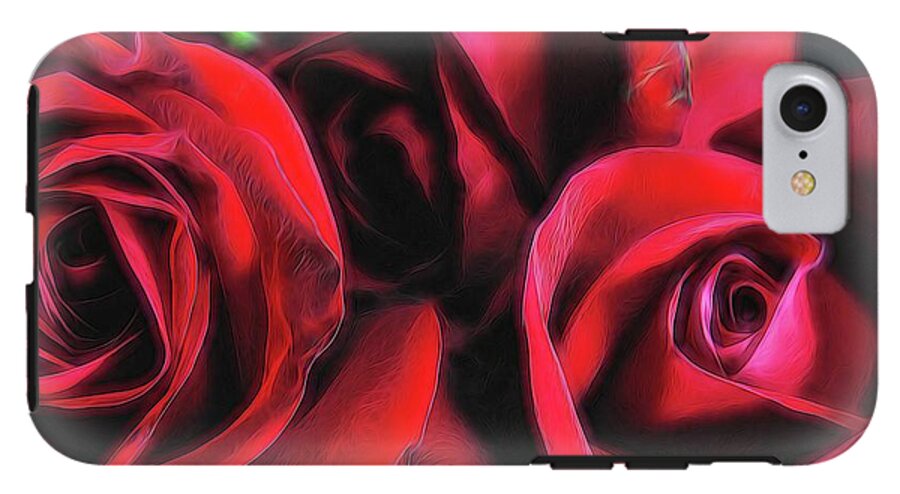 Red Roses Group - Phone Case