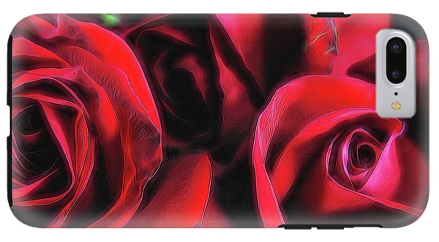 Red Roses Group - Phone Case