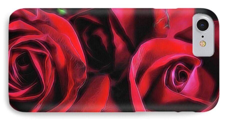 Red Roses Group - Phone Case