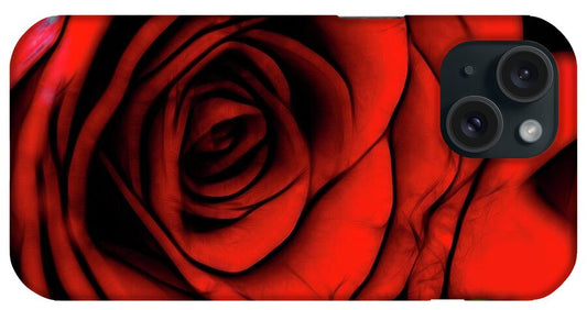 Reddest Rose - Phone Case