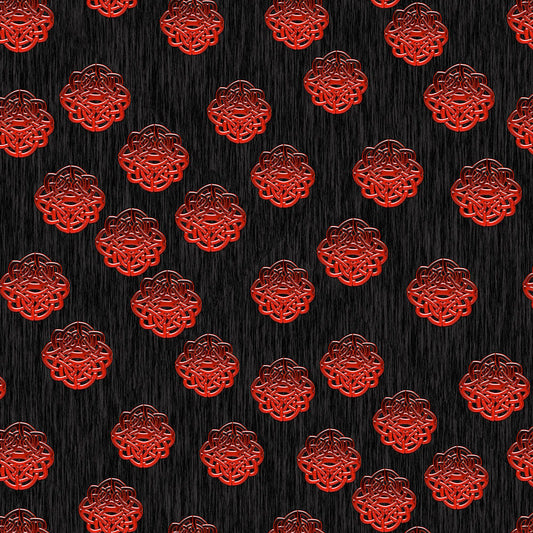 Red Glass Celtic Knot Pattern Digital Image Download