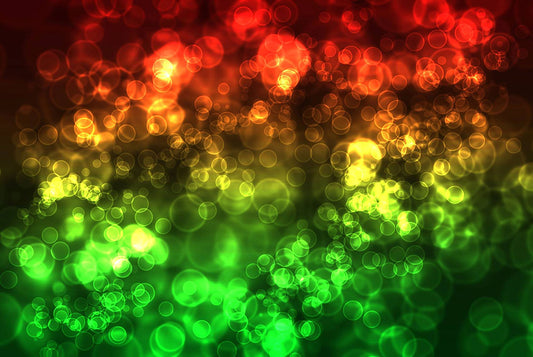 Red Green Bokeh Light digital image Download