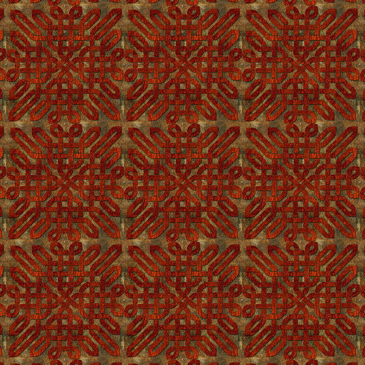 Red Leather Celtic Knot Digital Image Download