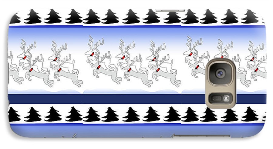 Reindeer Sweater Pattern - Phone Case
