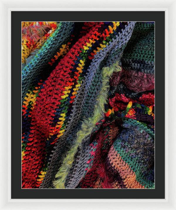 Remembering To Sip The Coffee - Framed Print