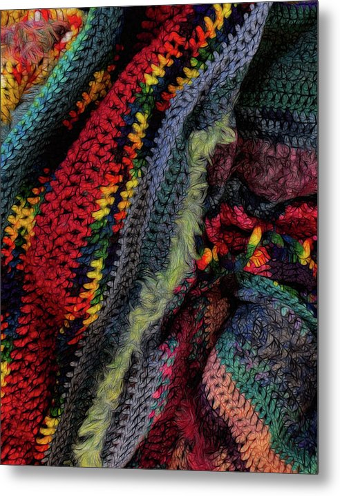 Remembering To Sip The Coffee - Metal Print