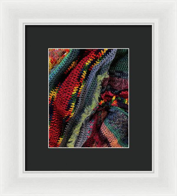 Remembering To Sip The Coffee - Framed Print