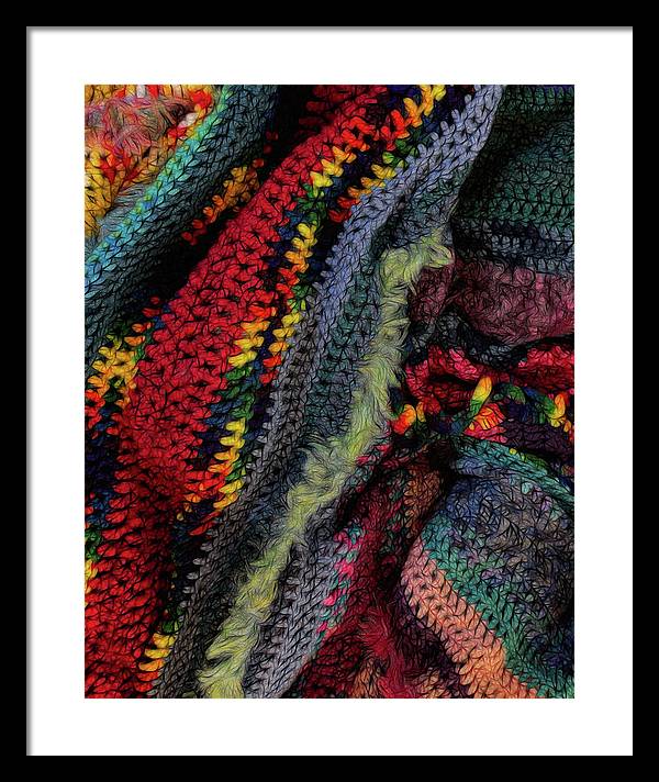 Remembering To Sip The Coffee - Framed Print