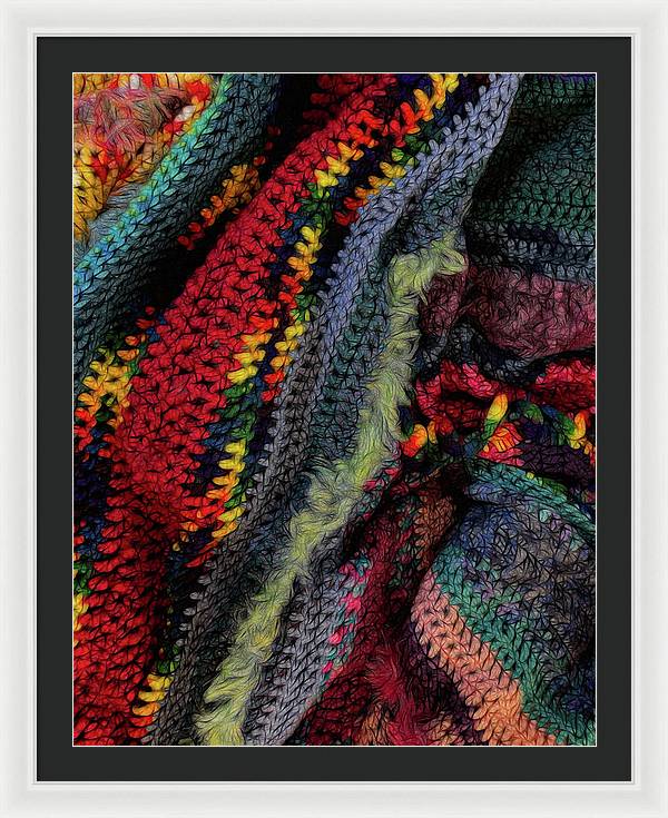 Remembering To Sip The Coffee - Framed Print