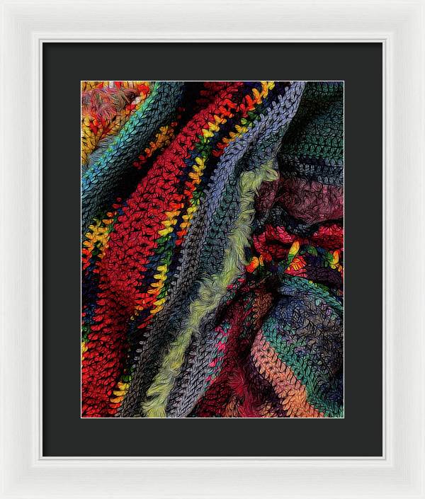 Remembering To Sip The Coffee - Framed Print
