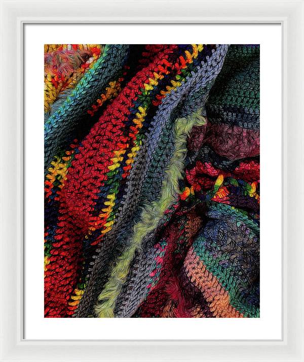 Remembering To Sip The Coffee - Framed Print