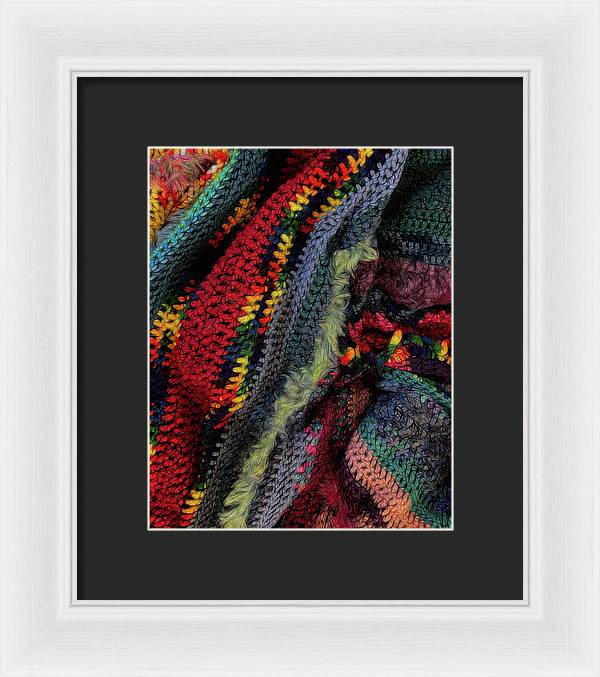 Remembering To Sip The Coffee - Framed Print